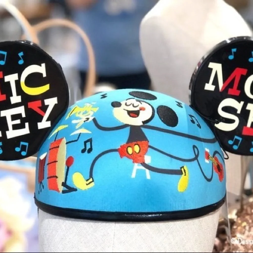 Disney Mickey Musical Ear Hat for Adults by Dave Perillo Limited Release